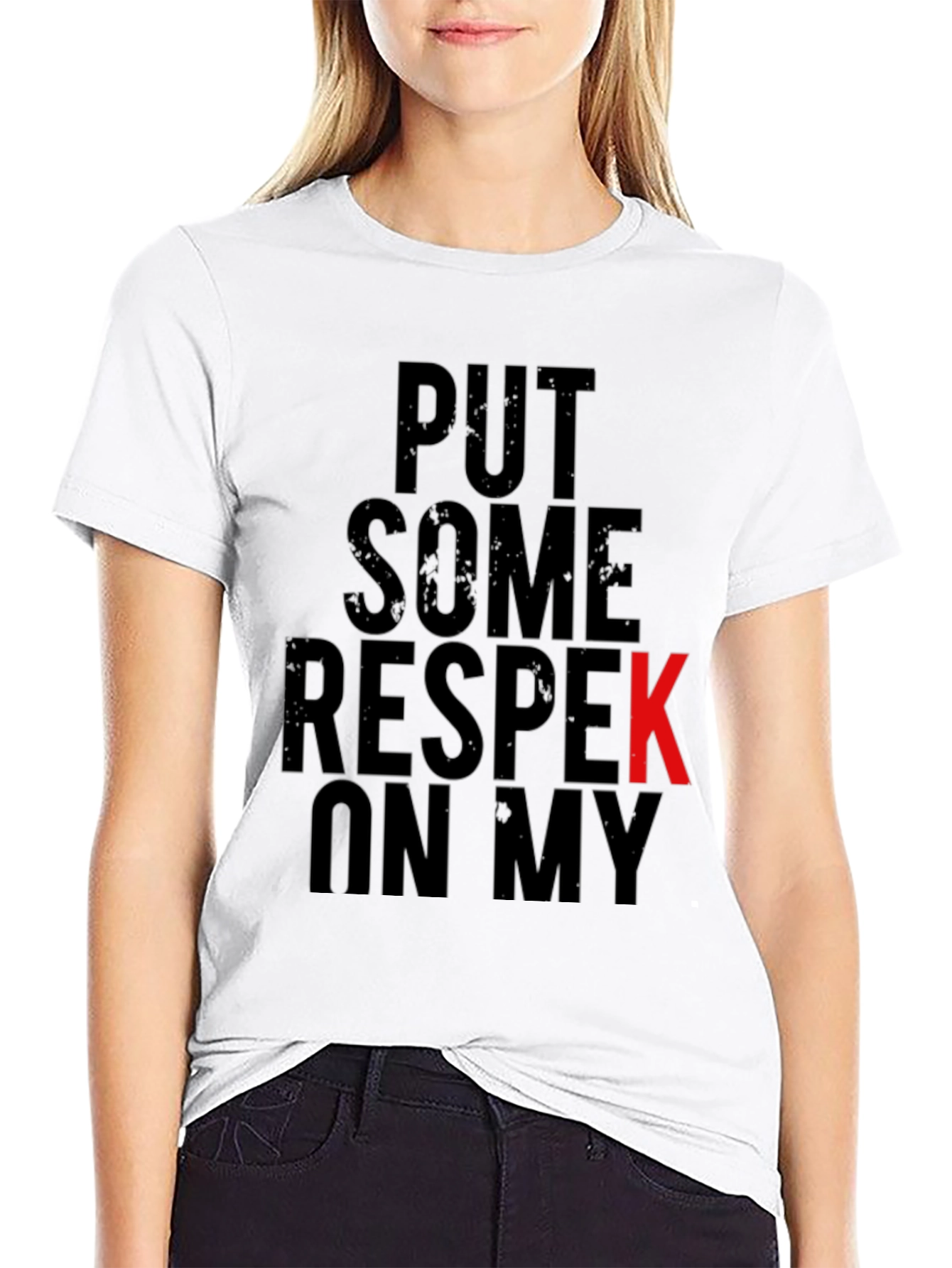 Put Some Respek On My Name Graphic Tee