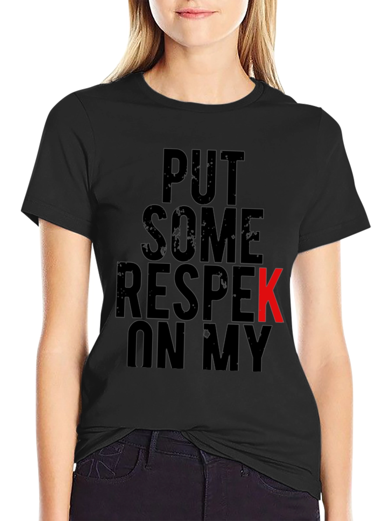 Put Some Respek On My Name Graphic Tee