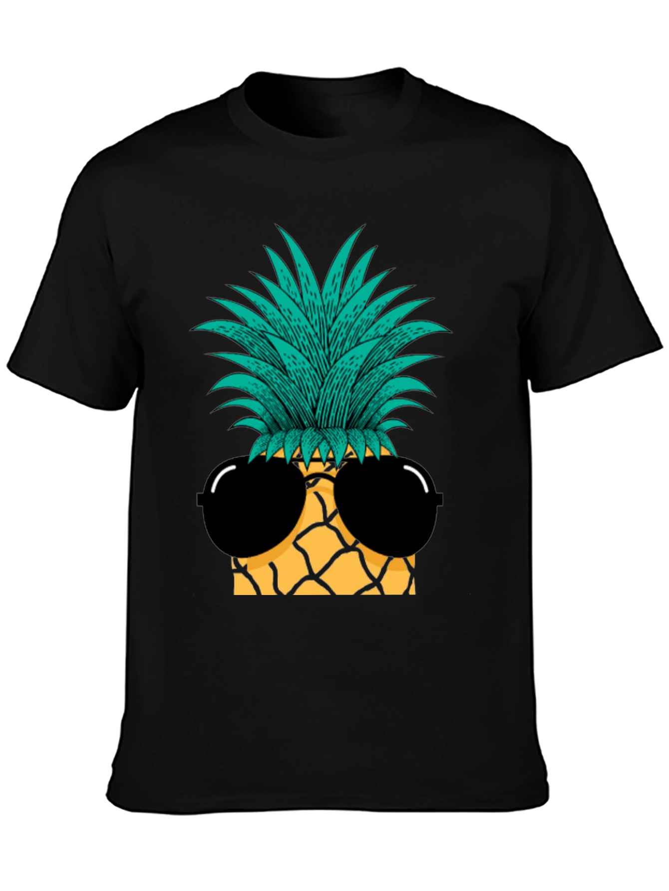 Cool Pineapple Sunglasses Graphic Tee
