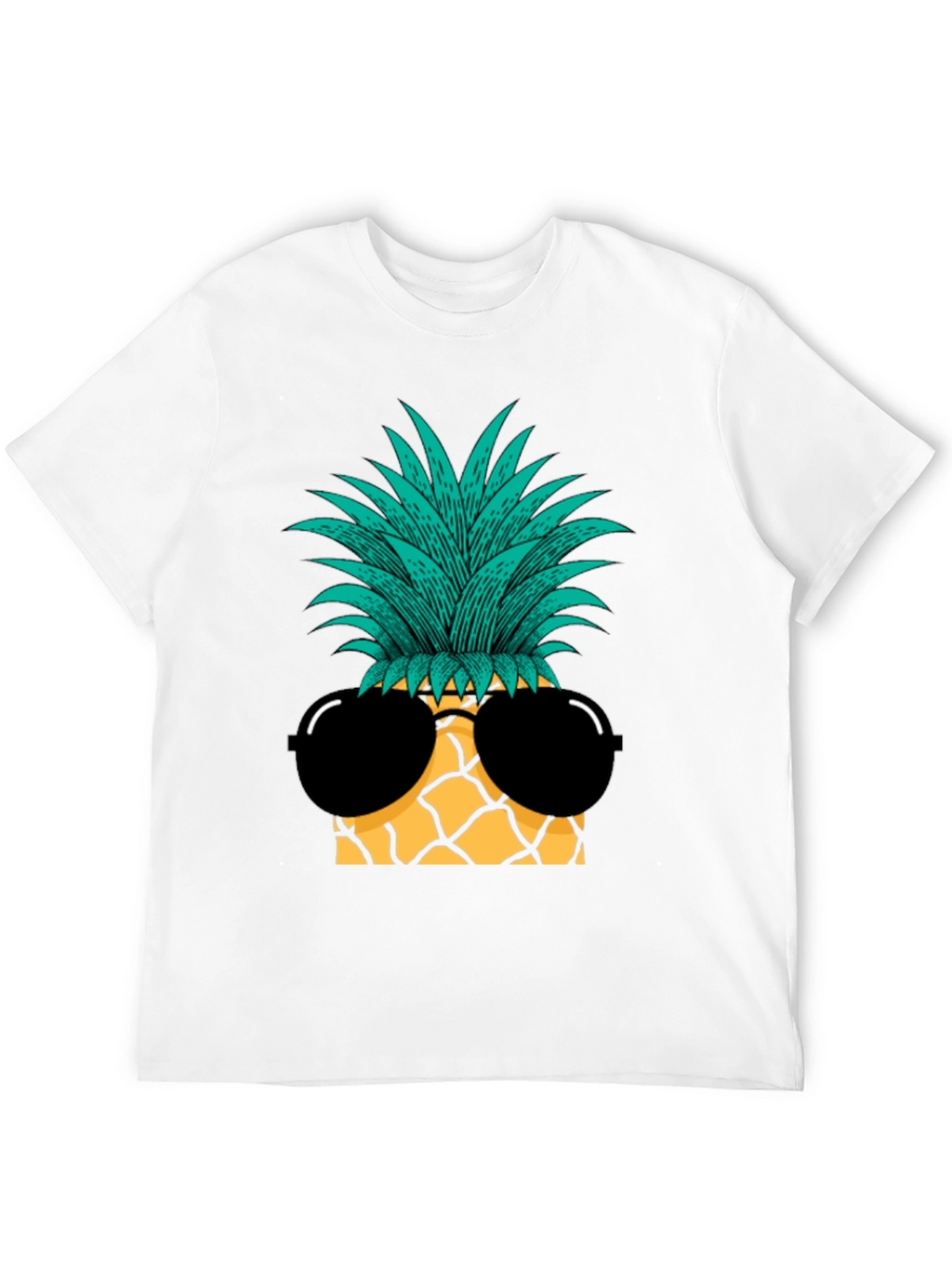 Cool Pineapple Sunglasses Graphic Tee