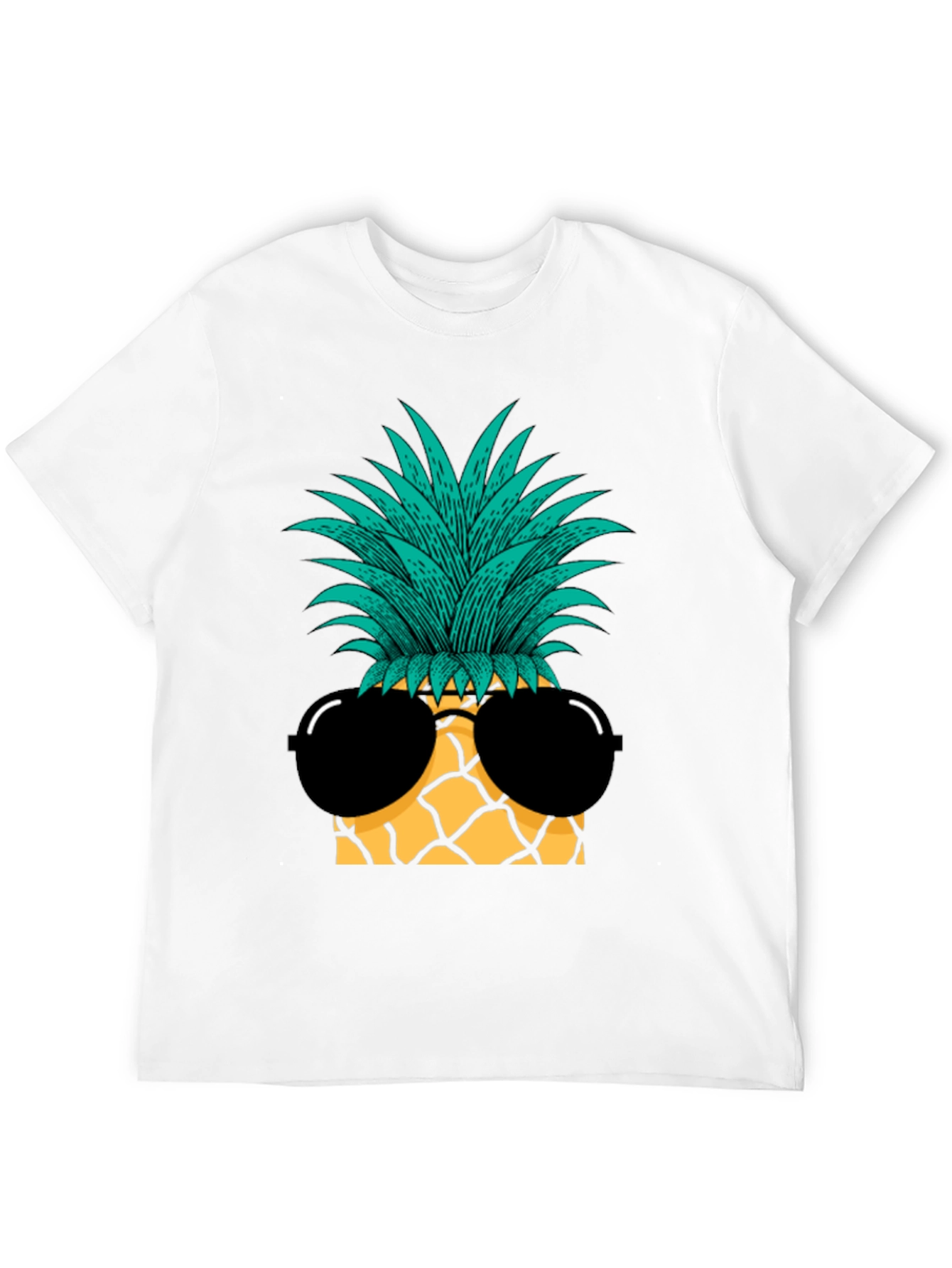 Cool Pineapple Sunglasses Graphic Tee