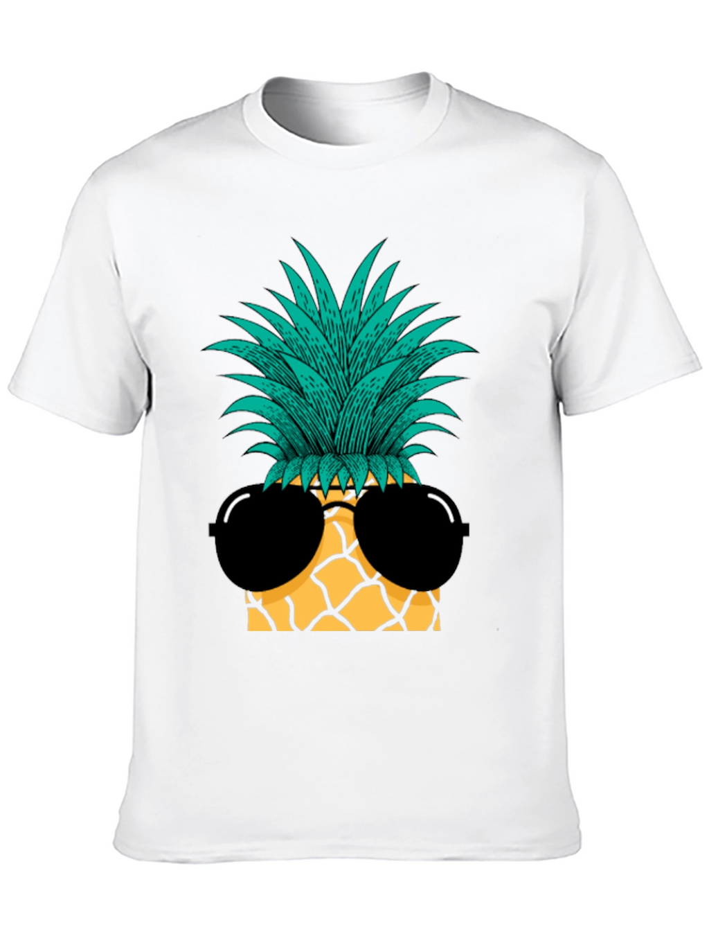 Cool Pineapple Sunglasses Graphic Tee