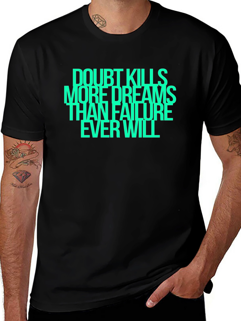 Doubt Kills Dreams Graphic T-Shirt