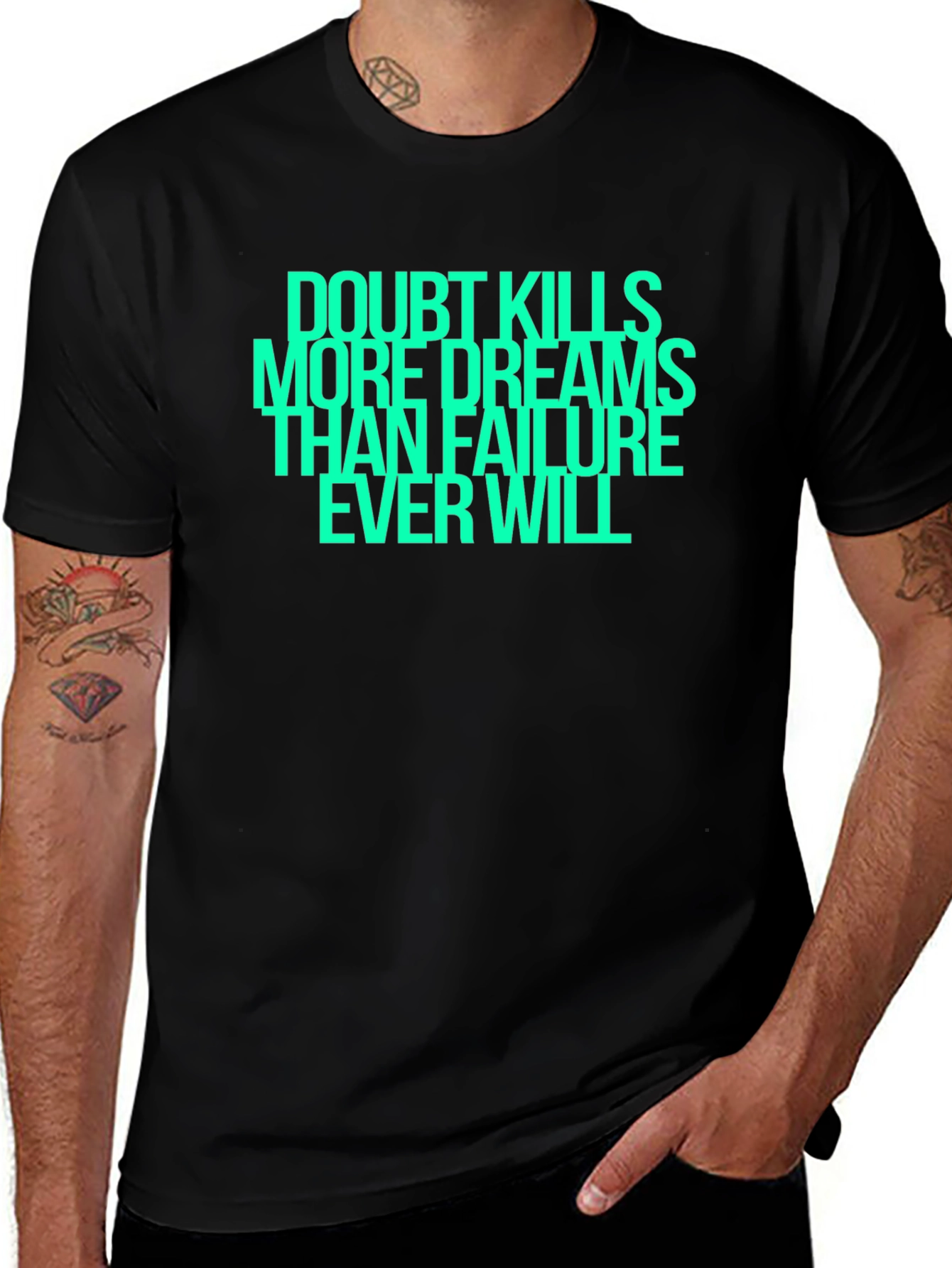 Doubt Kills Dreams Graphic T-Shirt