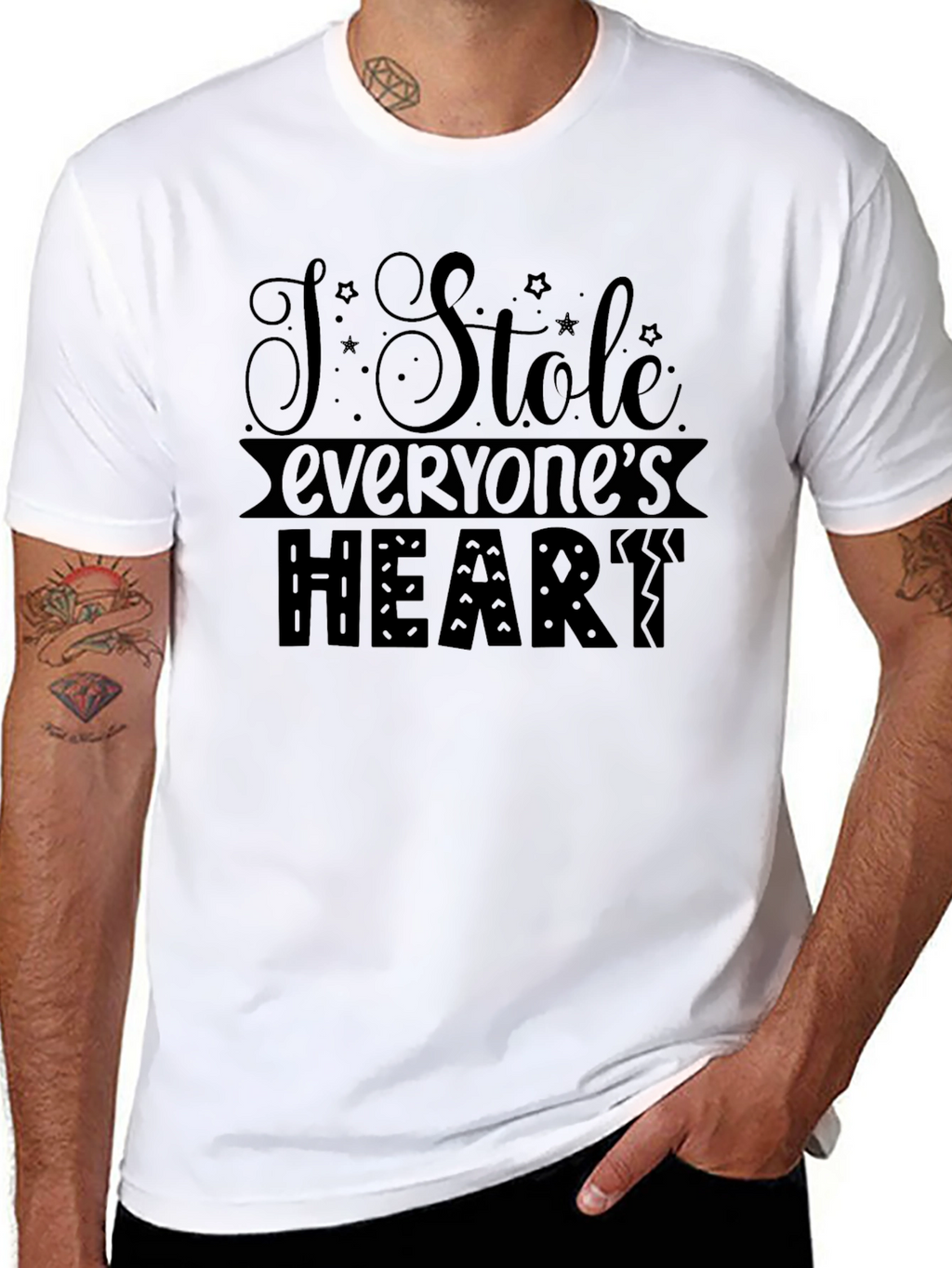 I Stole Everyones Heart Graphic Tee