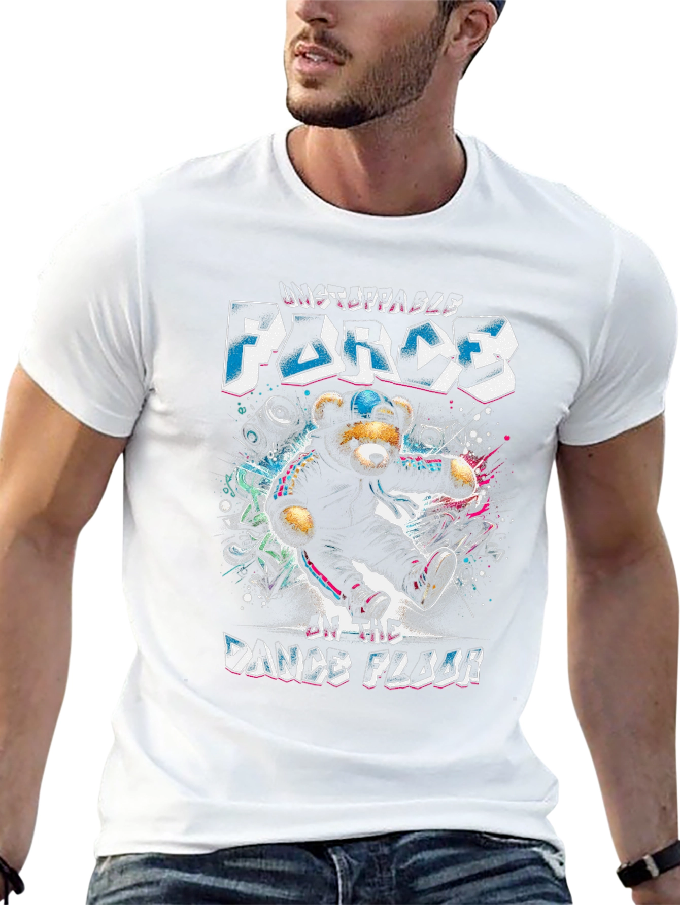Unstoppable Force Dance Floor Graphic Tee