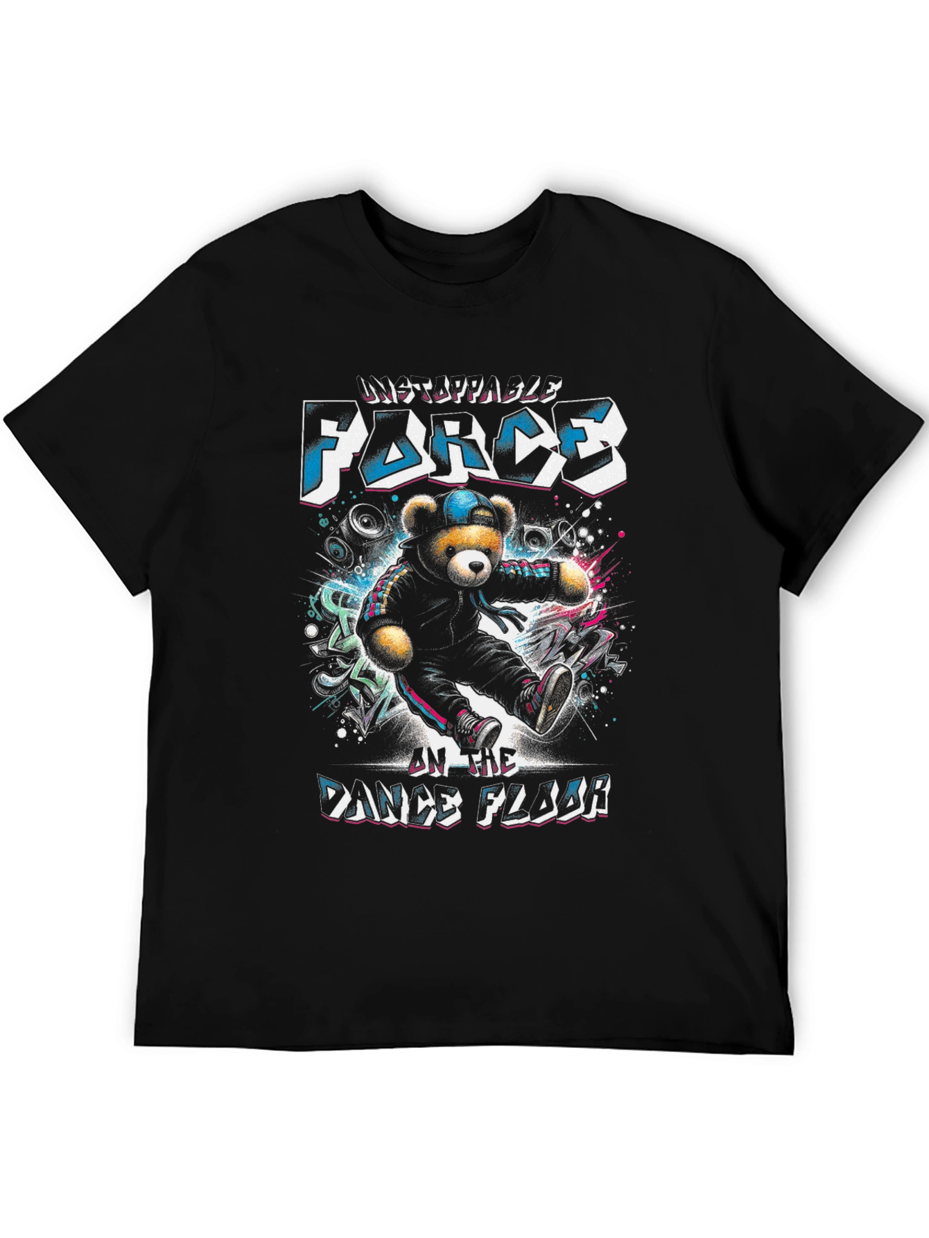 Unstoppable Force Dance Floor Graphic Tee