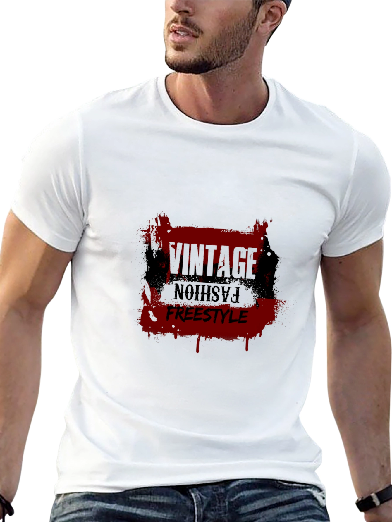 Vintage Fashion Freestyle Graphic Tee