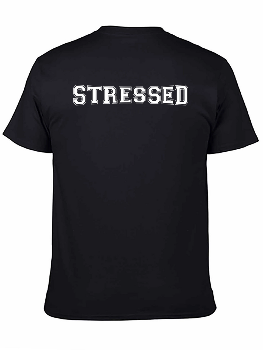 Stressed Black Graphic Tee