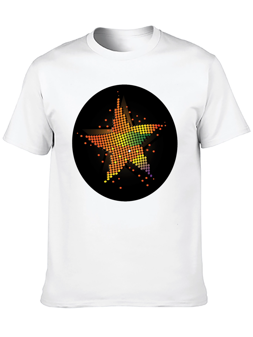Star Burst Graphic Tee - Trendy Design