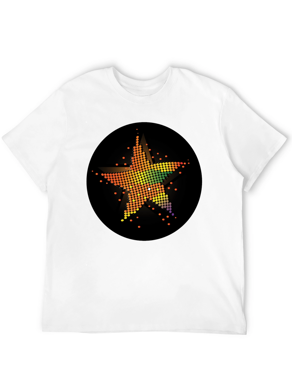 Star Burst Graphic Tee - Trendy Design