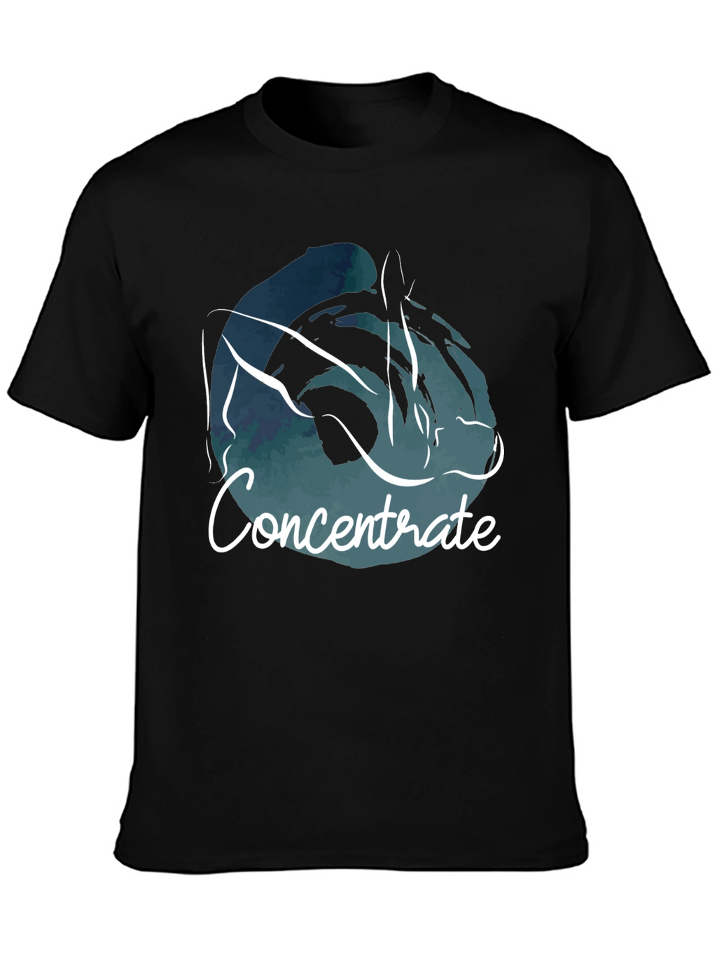 Concentrate T-Shirt - Black