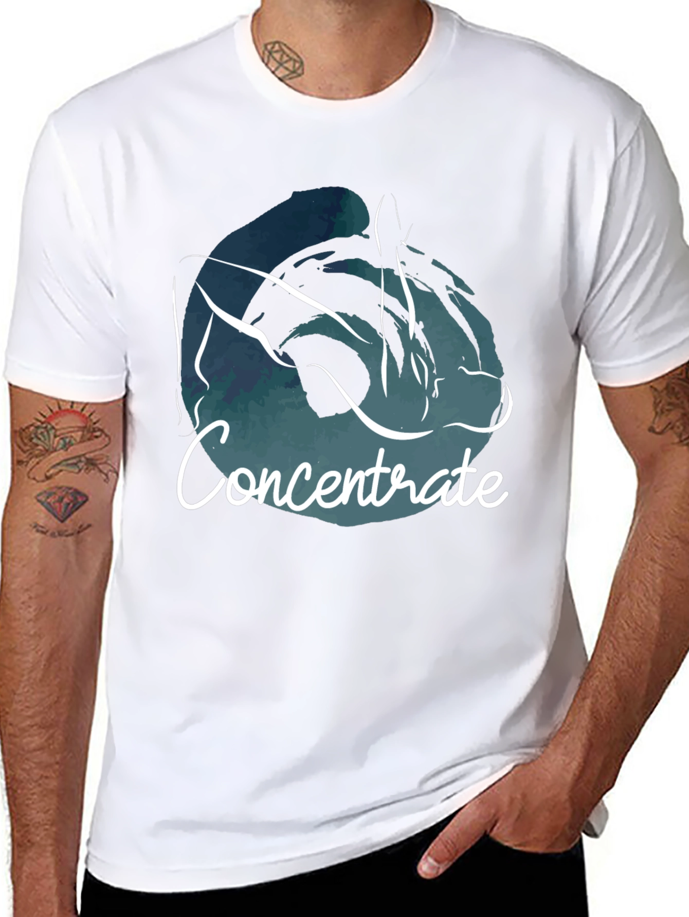 Concentrate T-Shirt - Black