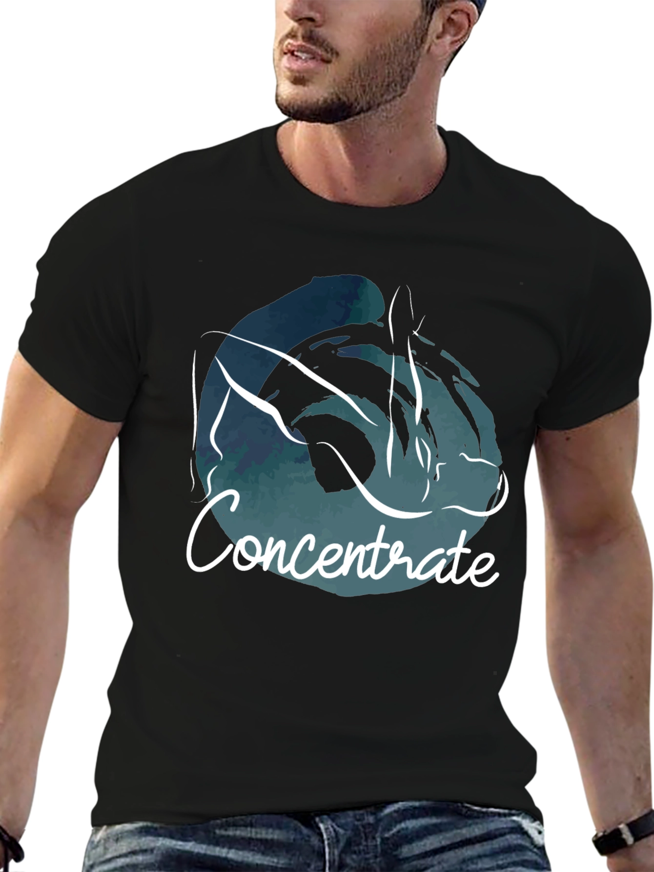 Concentrate T-Shirt - Black