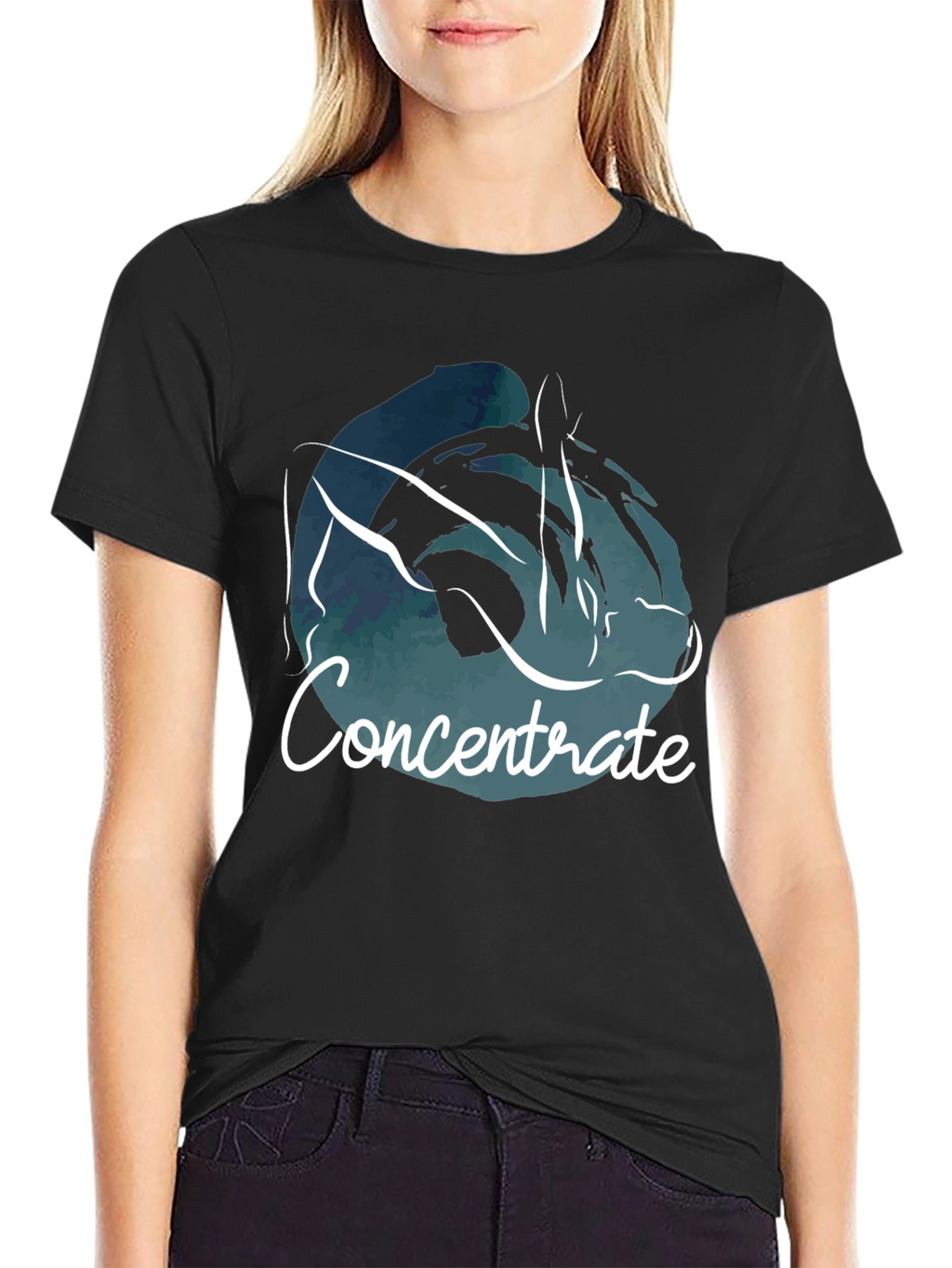 Concentrate T-Shirt - Black