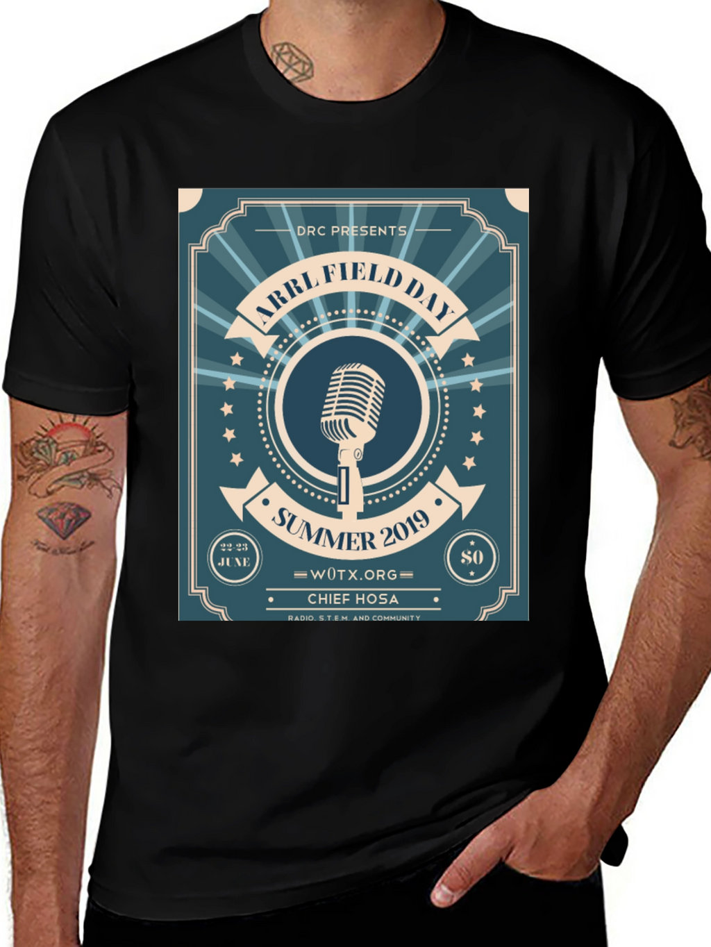 ARRL Field Day T-Shirt - Summer 2019