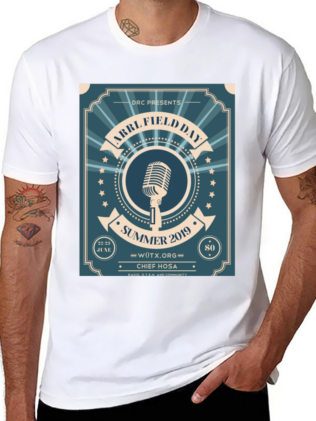 ARRL Field Day T-Shirt - Summer 2019