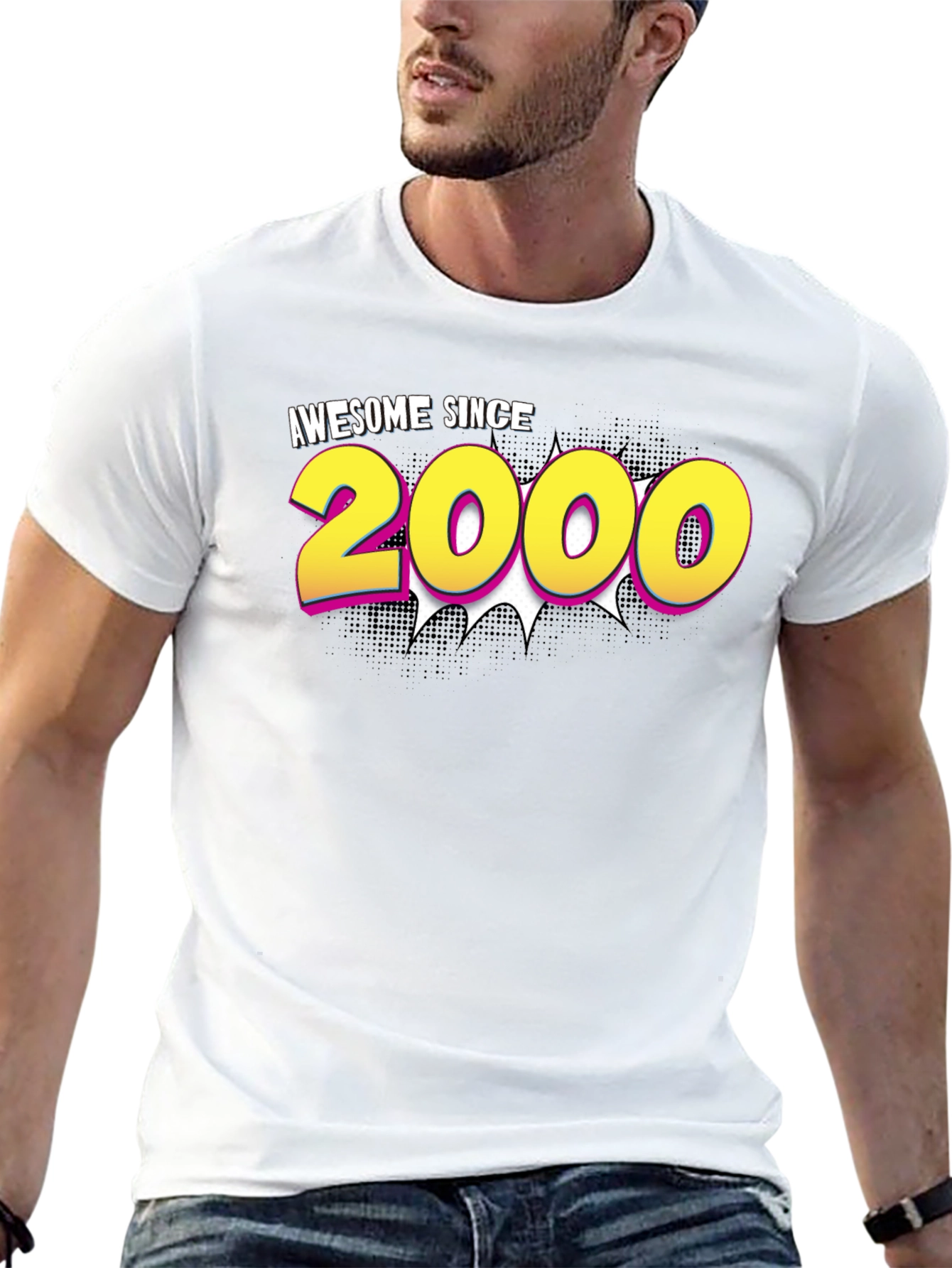 Awesome Since 2000 Graphic T-Shirt