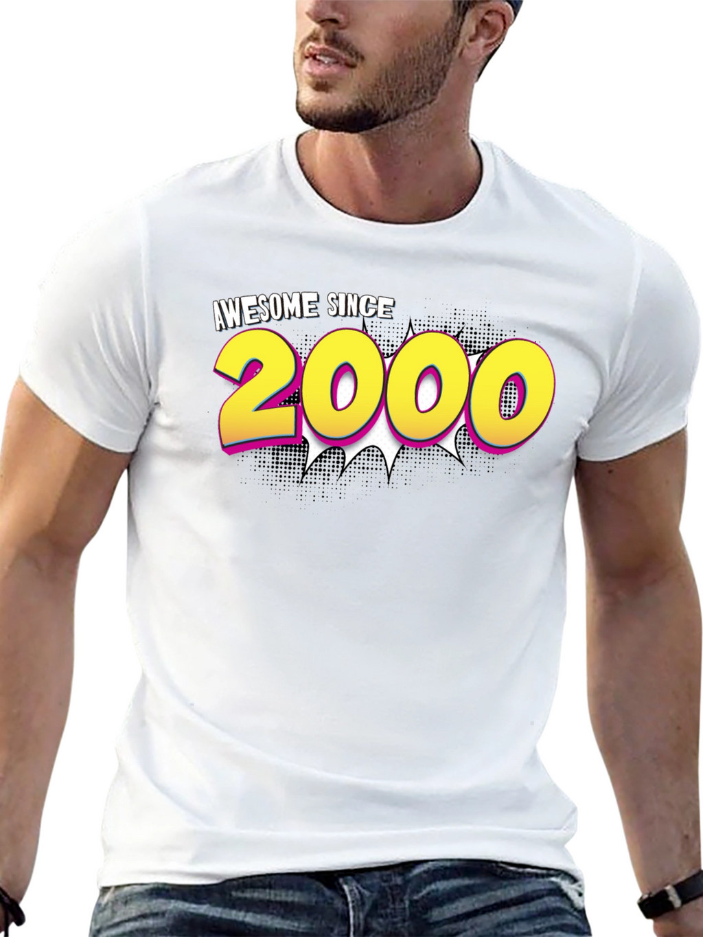 Awesome Since 2000 Graphic T-Shirt