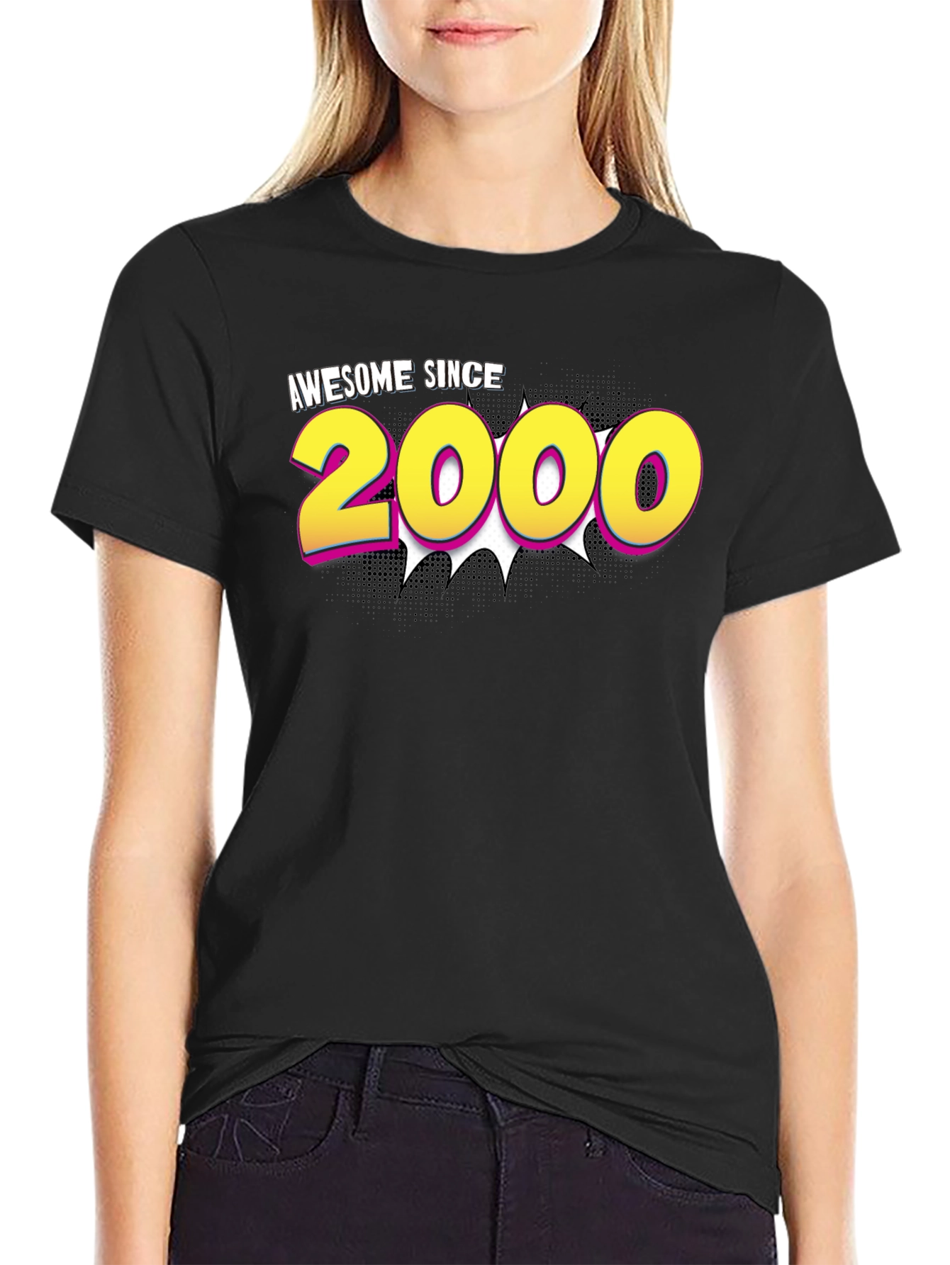 Awesome Since 2000 Graphic T-Shirt
