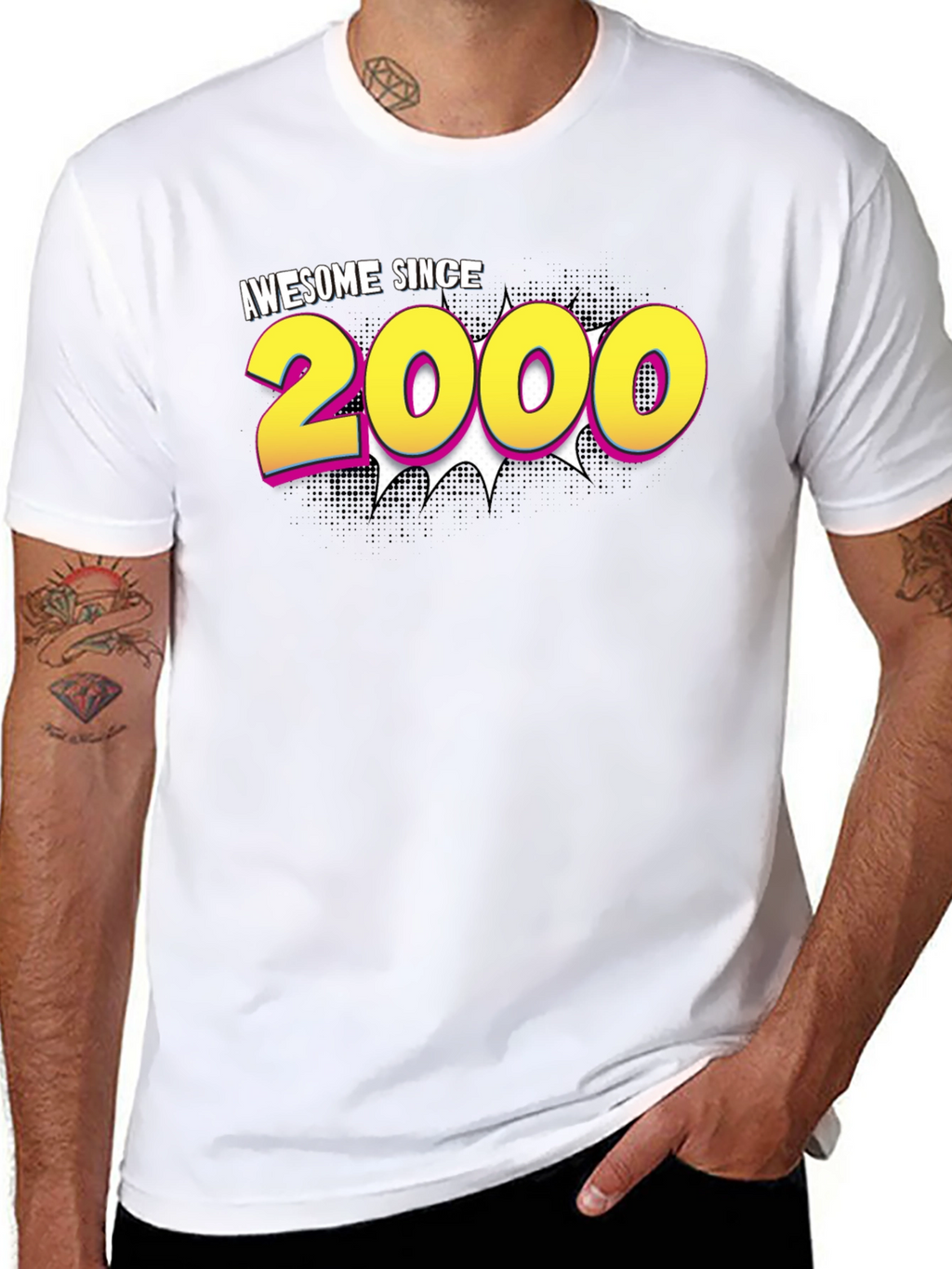 Awesome Since 2000 Graphic T-Shirt