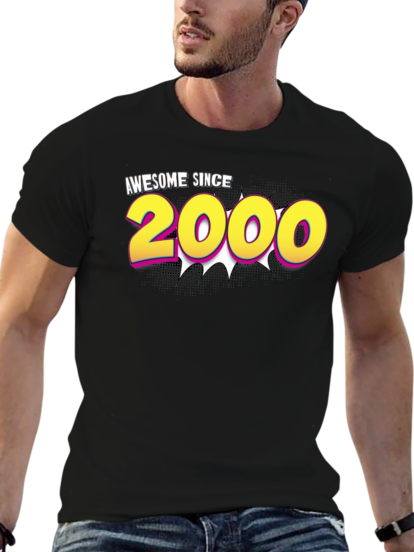 Awesome Since 2000 Graphic T-Shirt