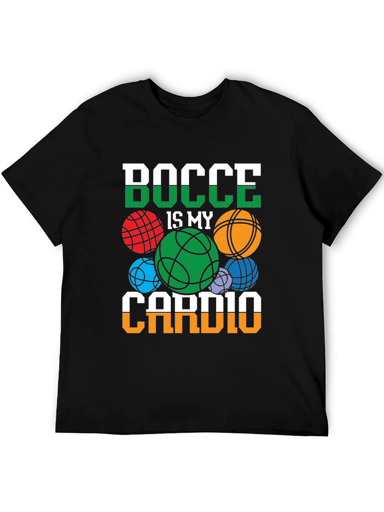 Bocce Is My Cardio Graphic Tee