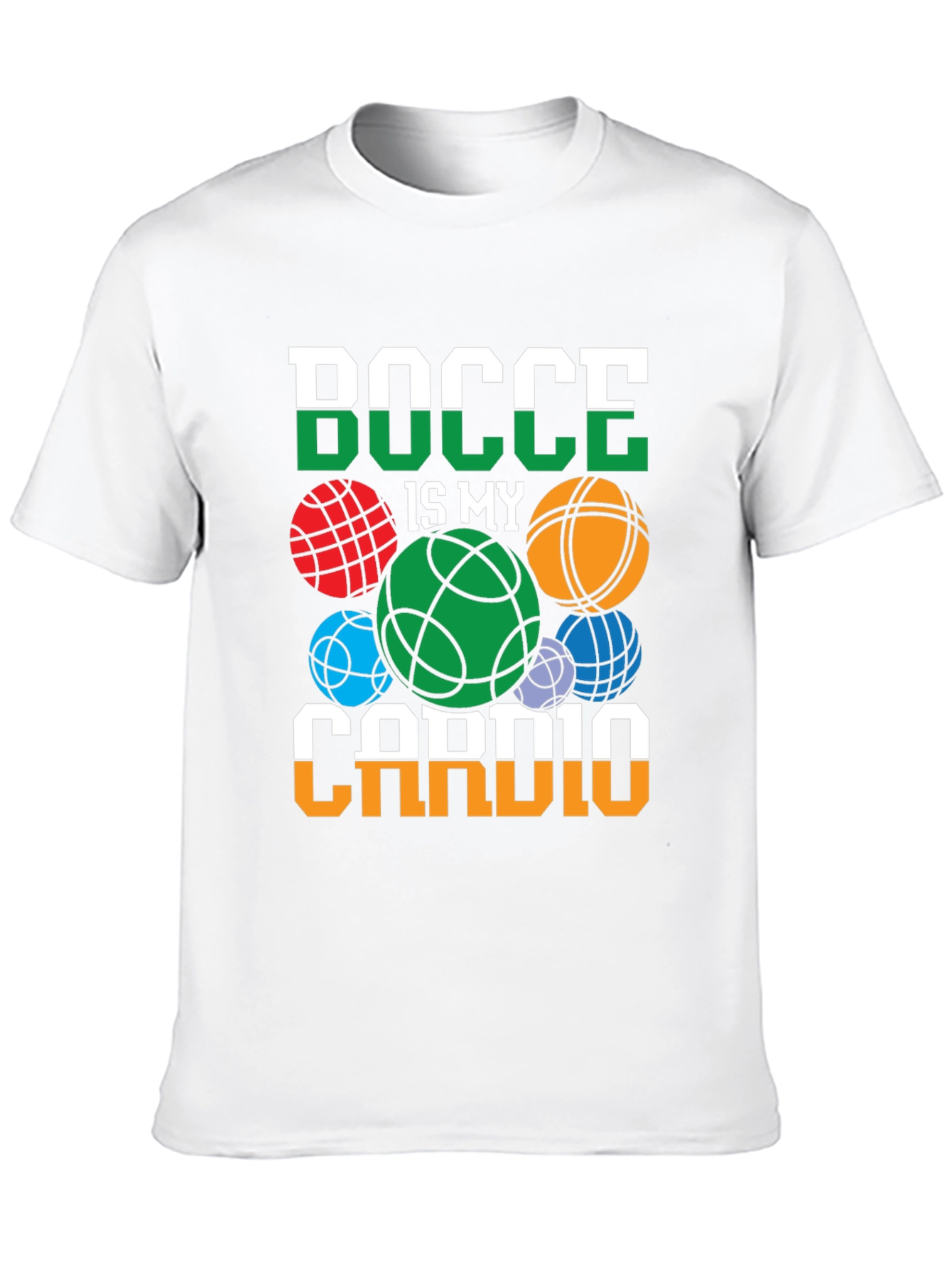 Bocce Is My Cardio Graphic Tee