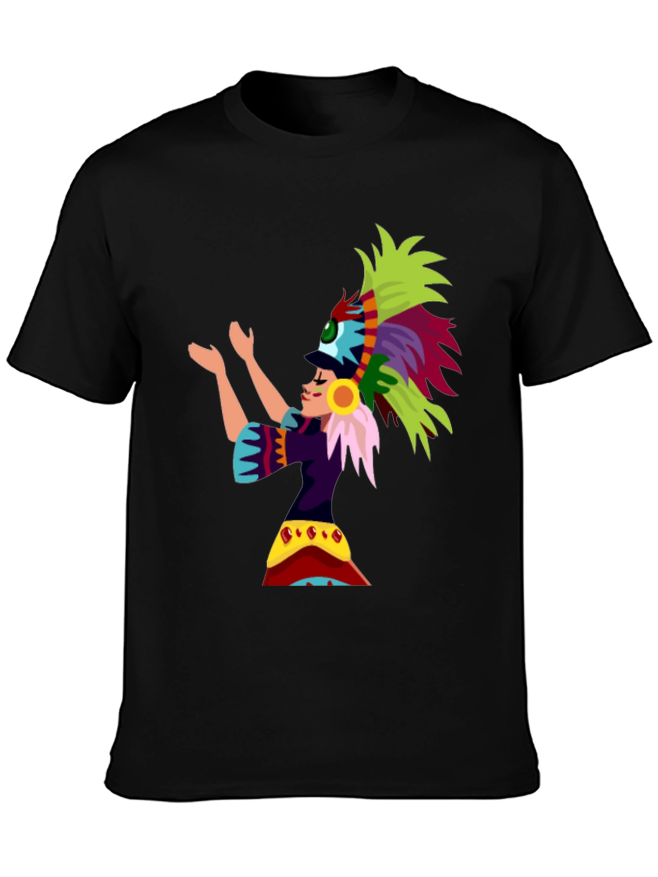 Aztec Dancer Graphic T-Shirt
