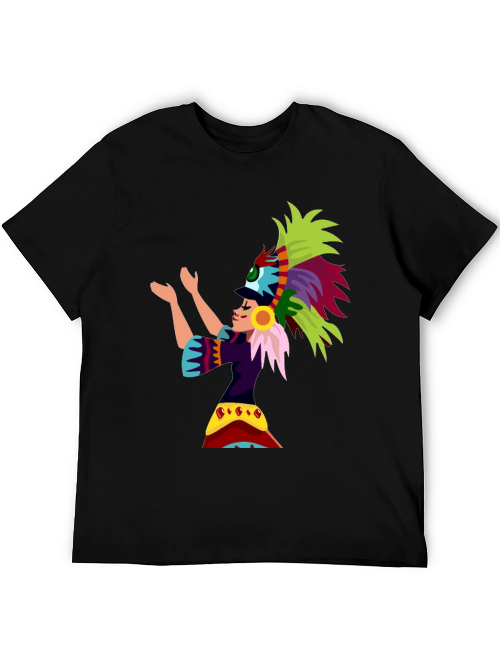 Aztec Dancer Graphic T-Shirt