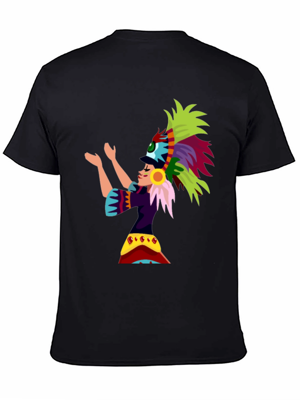 Aztec Dancer Graphic T-Shirt