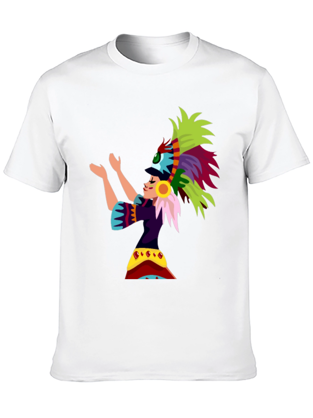 Aztec Dancer Graphic T-Shirt