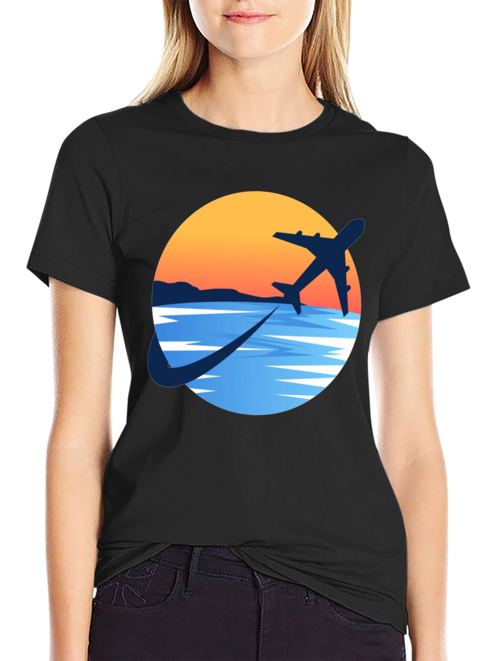 Adventure Awaits: Airplane Graphic Tee