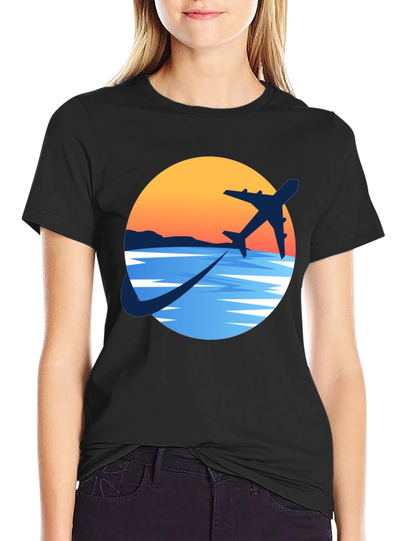Adventure Awaits: Airplane Graphic Tee