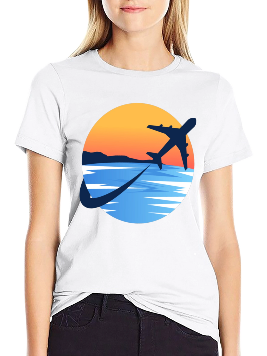 Adventure Awaits: Airplane Graphic Tee