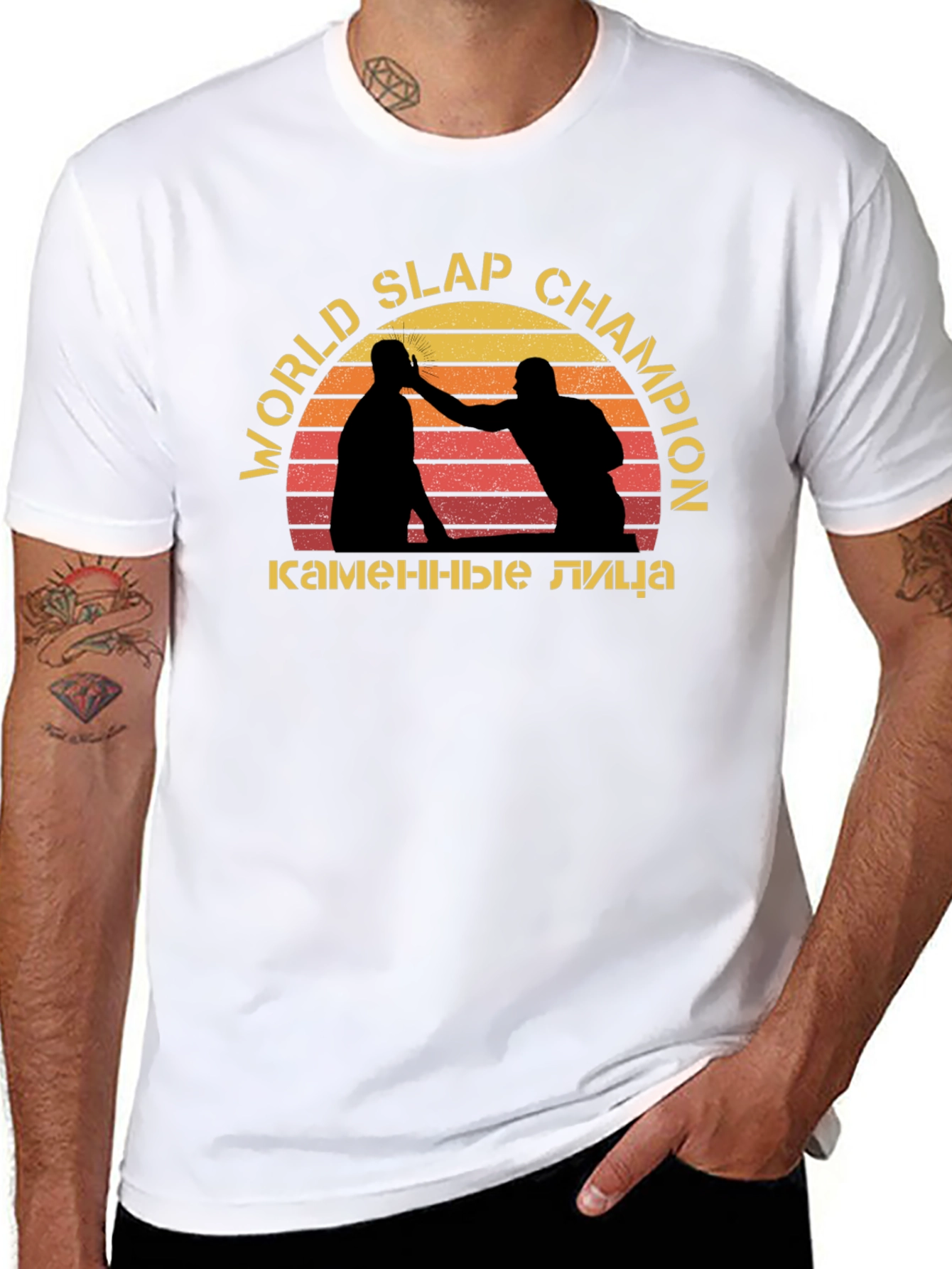 World Slap Champion Graphic Tee
