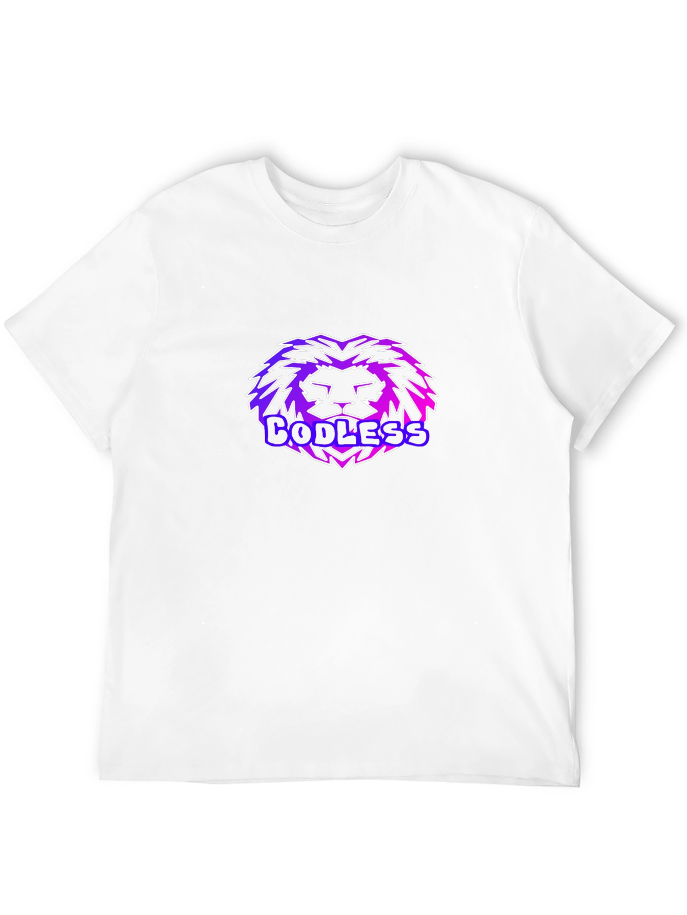 Codeless Lion Black T-Shirt