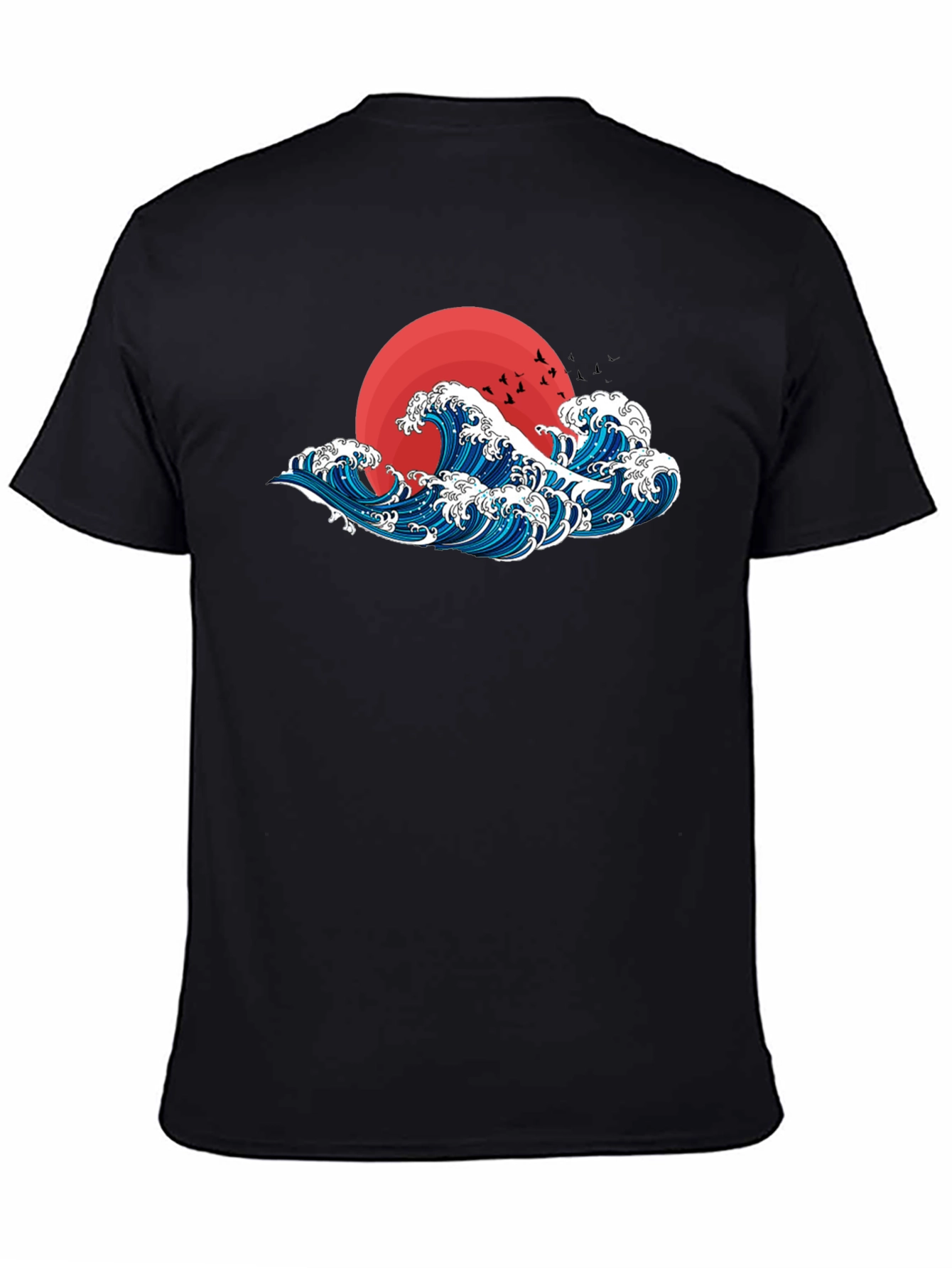 Great Wave Graphic Tee -  Japanese Art Shirt