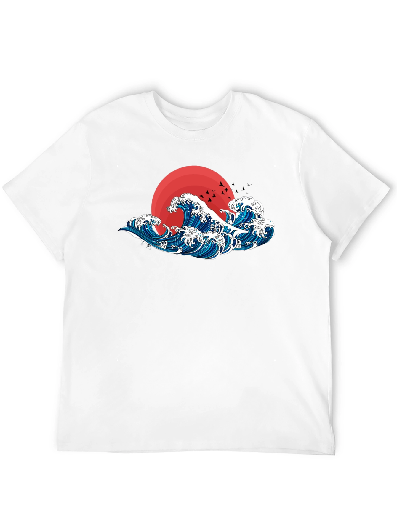 Great Wave Graphic Tee -  Japanese Art Shirt