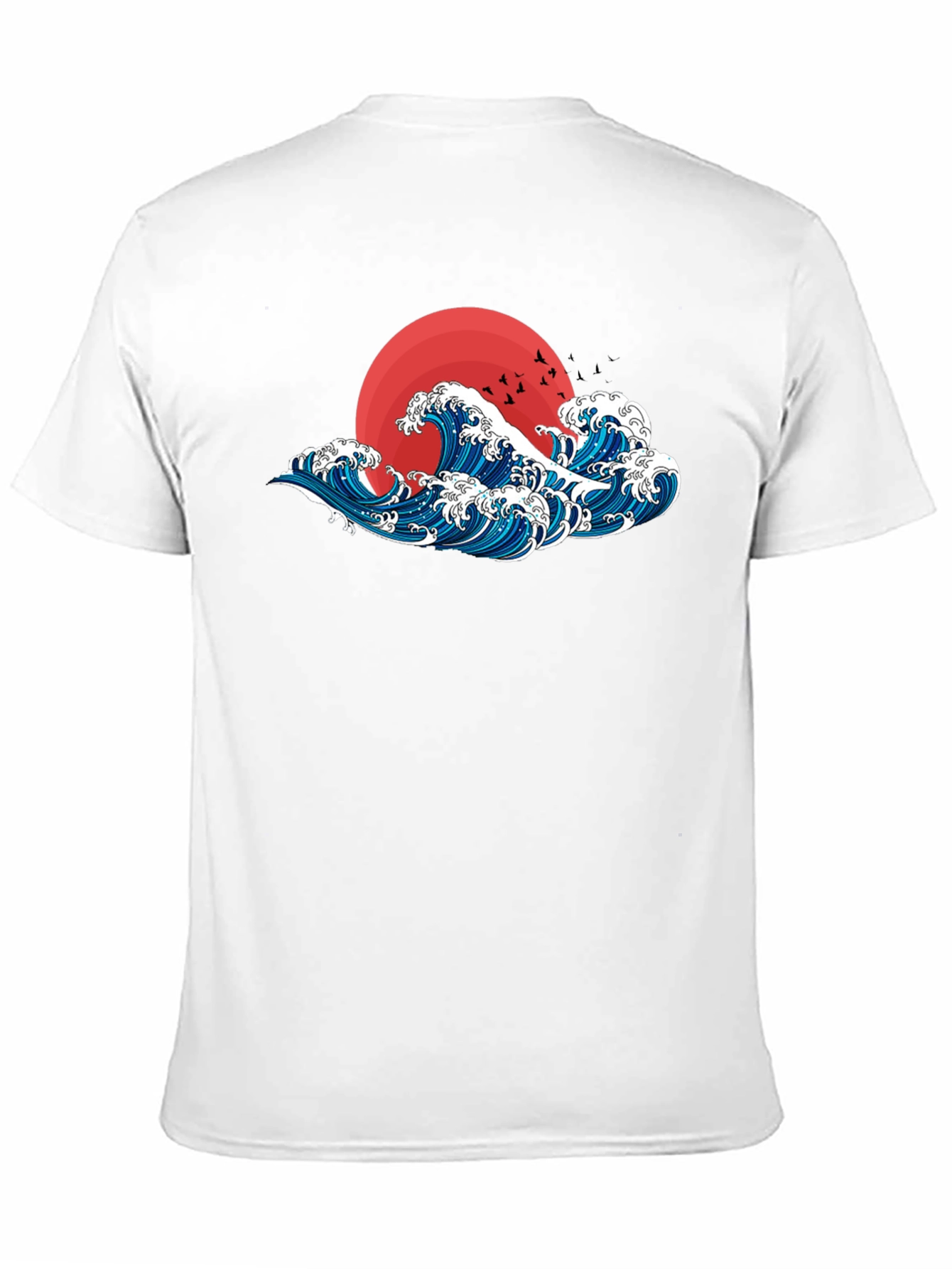 Great Wave Graphic Tee -  Japanese Art Shirt
