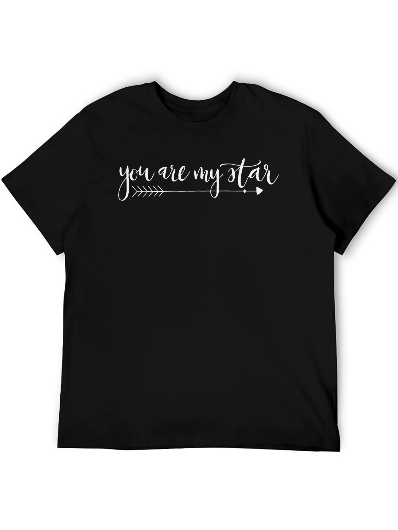You Are My Star Black Graphic Tee