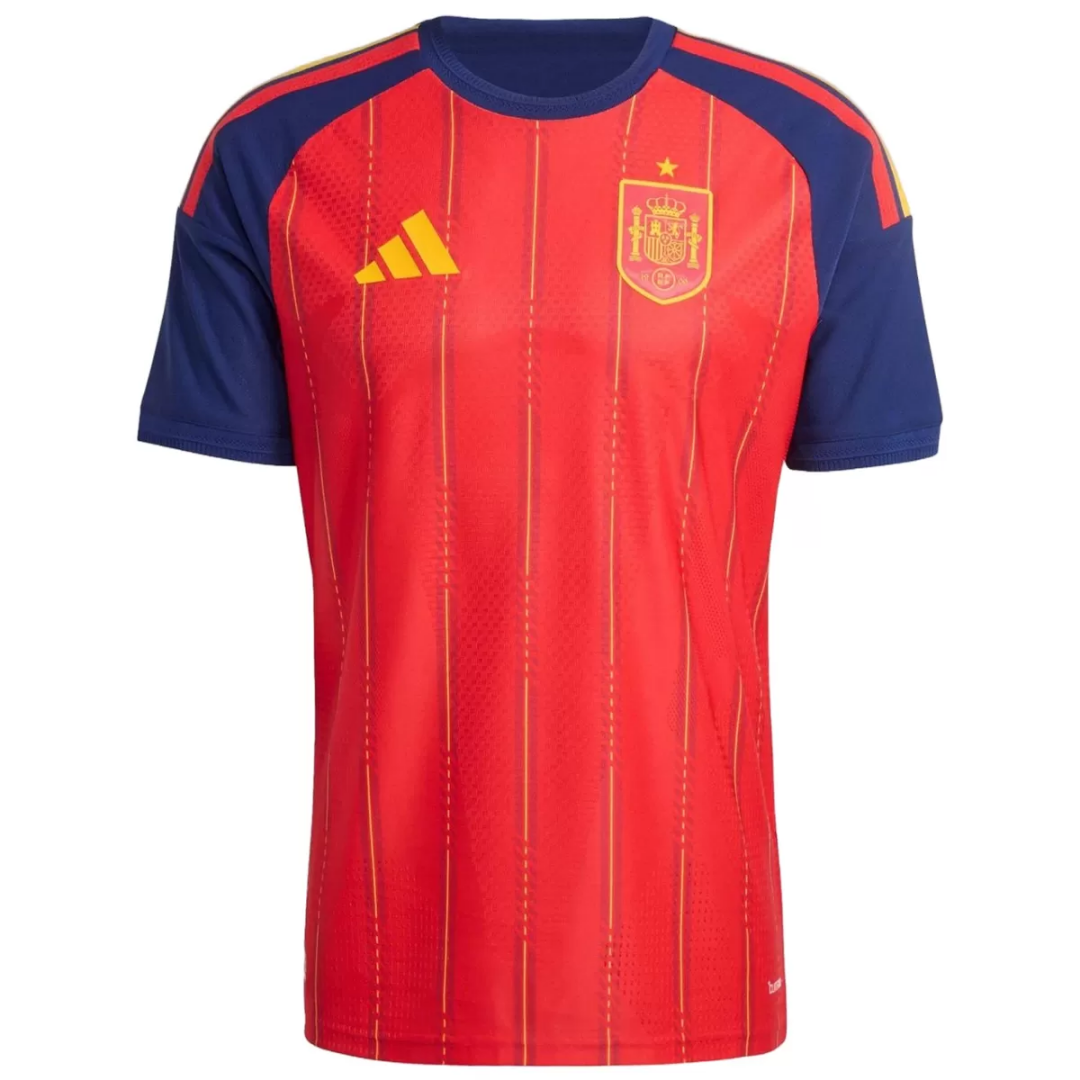 Player Version Spain Home Authentic Jersey World Cup 2026