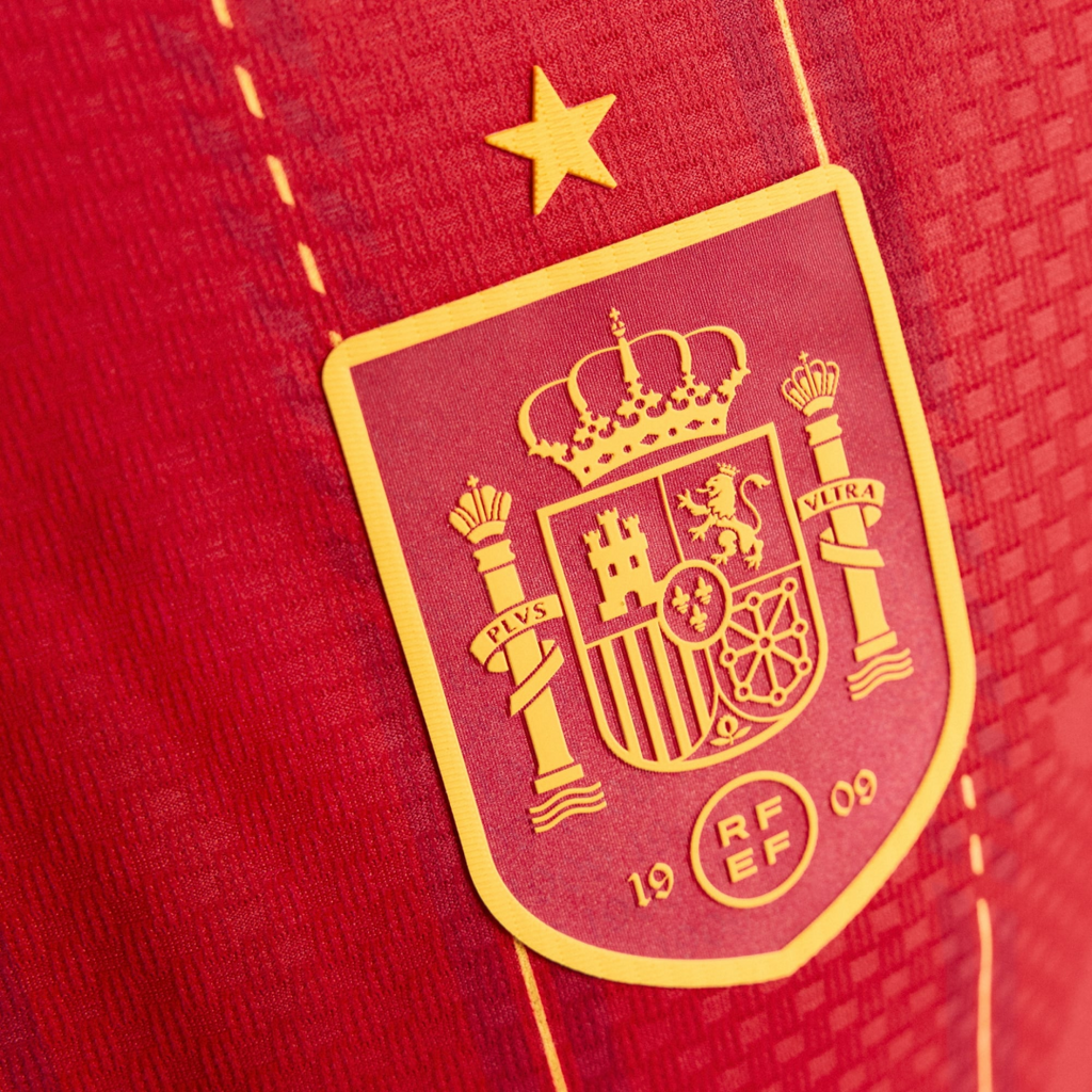 Player Version Spain Home Authentic Jersey World Cup 2026