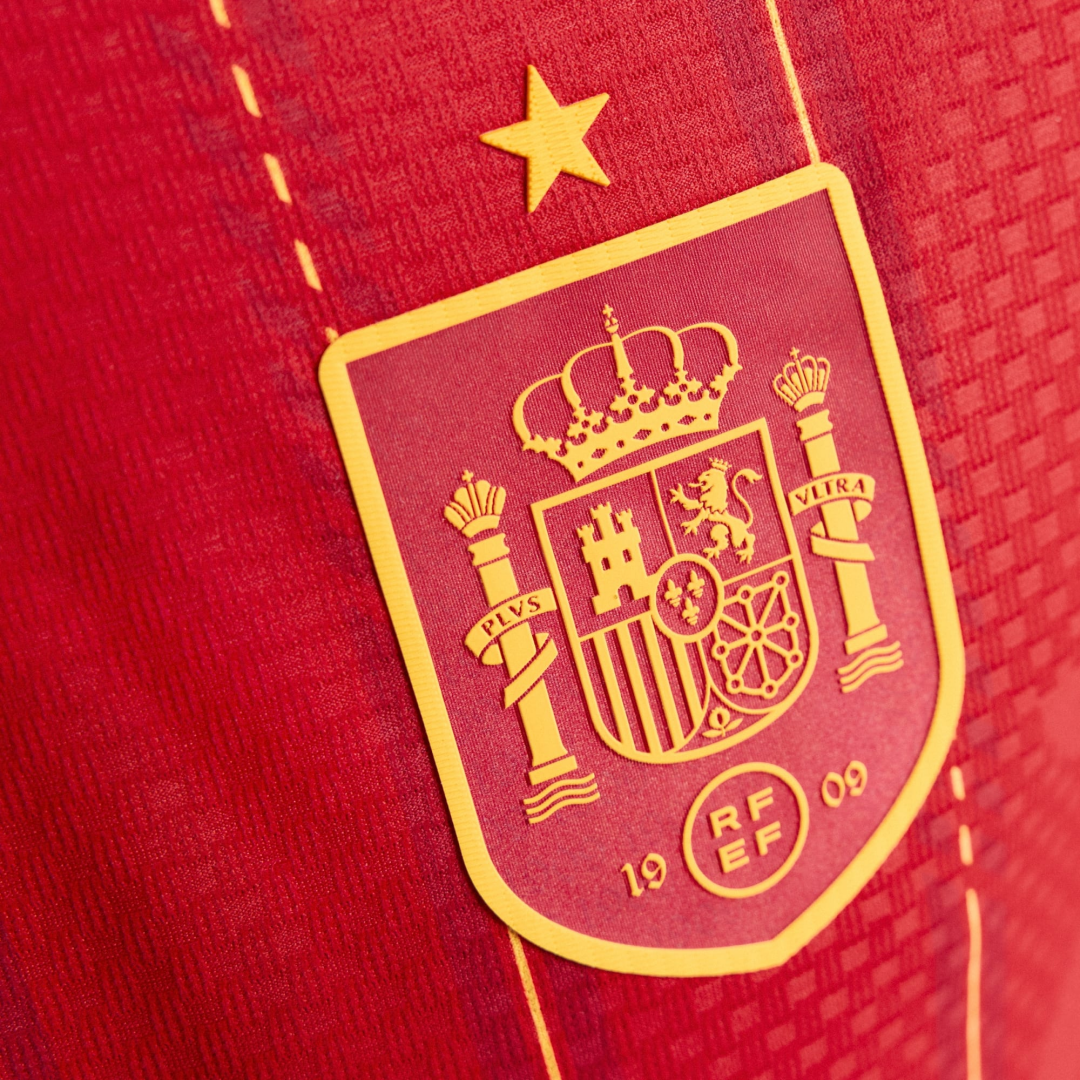 Player Version Spain Home Authentic Jersey World Cup 2026