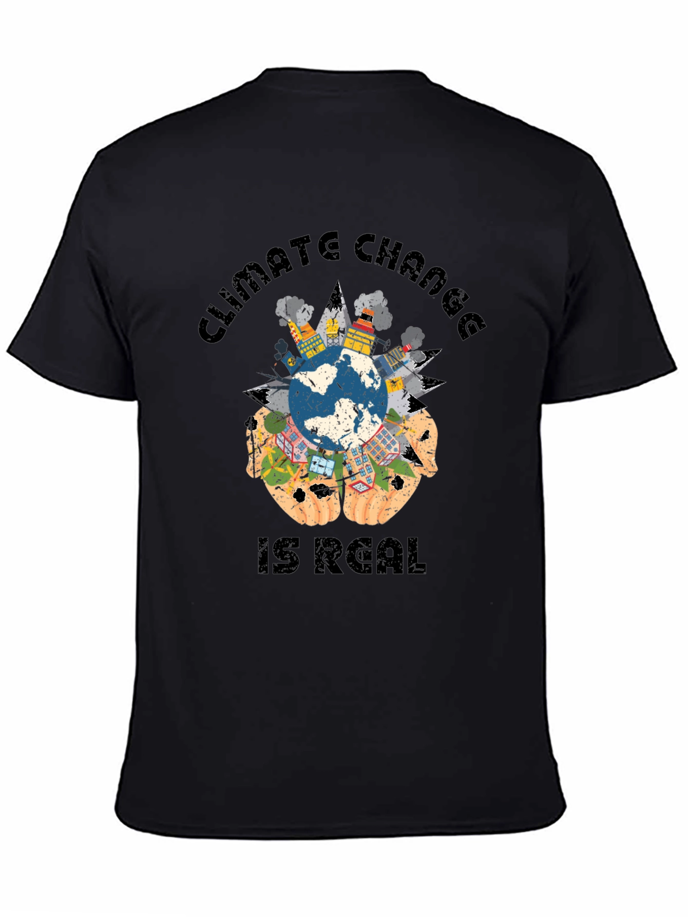 Climate Change Awareness Graphic T-Shirt