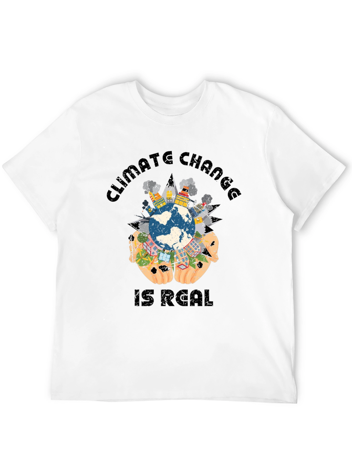 Climate Change Awareness Graphic T-Shirt