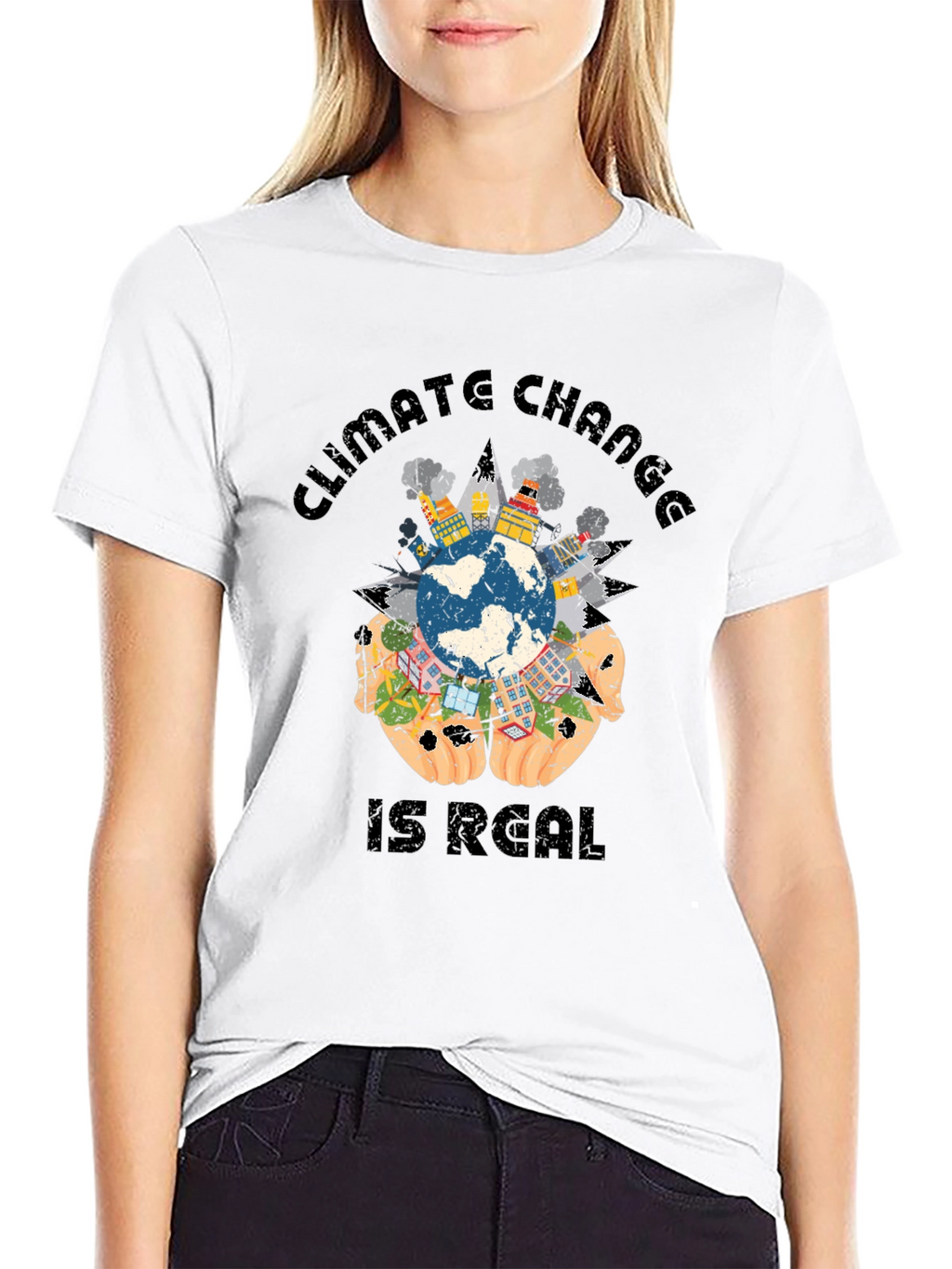 Climate Change Awareness Graphic T-Shirt