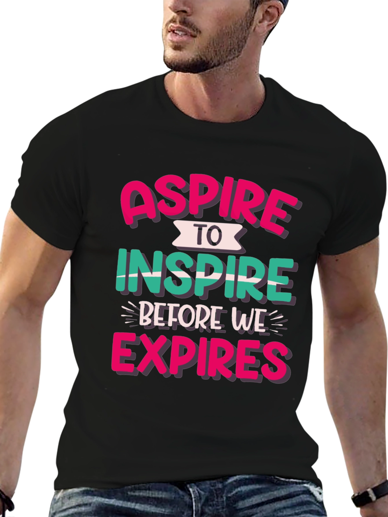 Aspire to Inspire Graphic T-Shirt