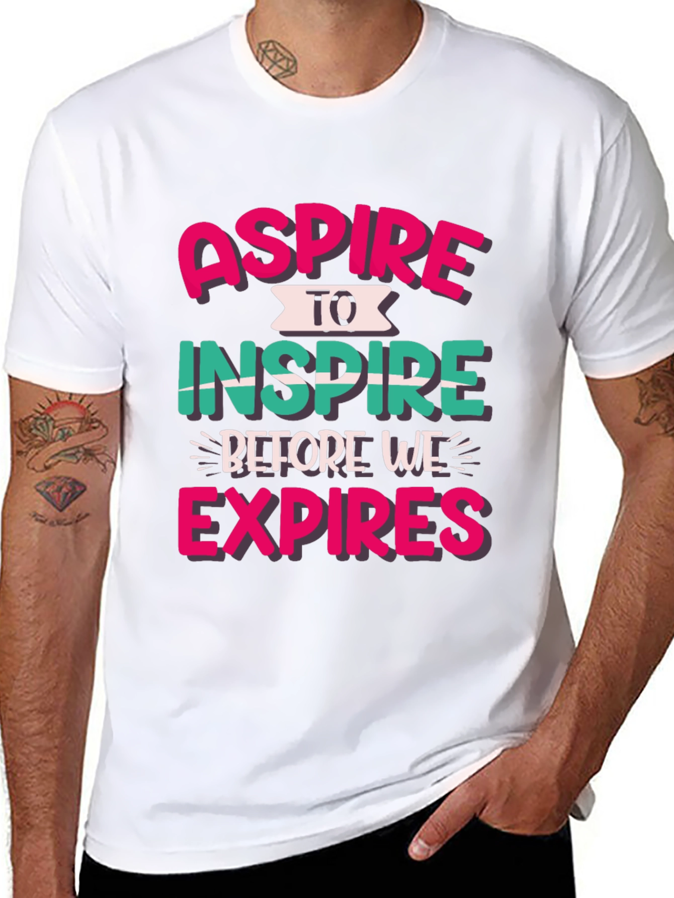 Aspire to Inspire Graphic T-Shirt