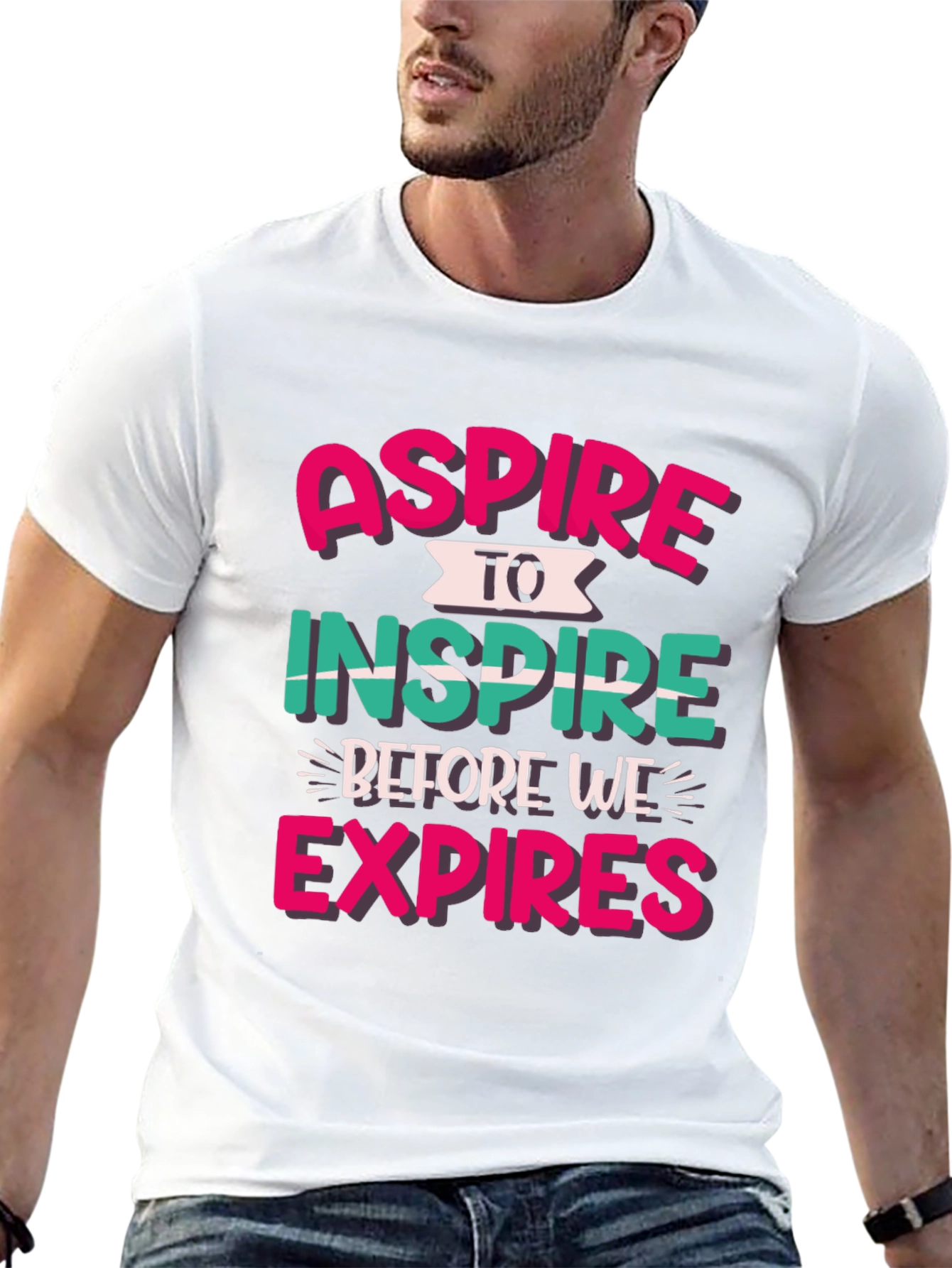 Aspire to Inspire Graphic T-Shirt